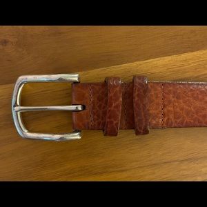 Mens W Kleinberg American Bison Belt